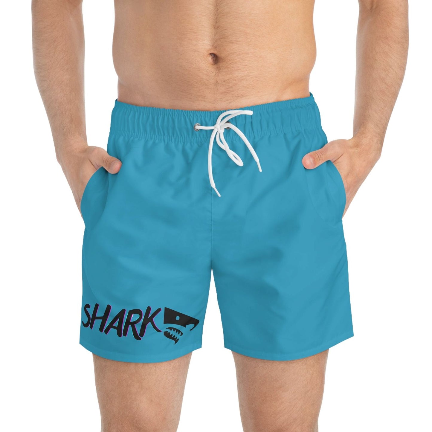 Bañador logotipo Shark Turquesa - 78glifestyle -  -