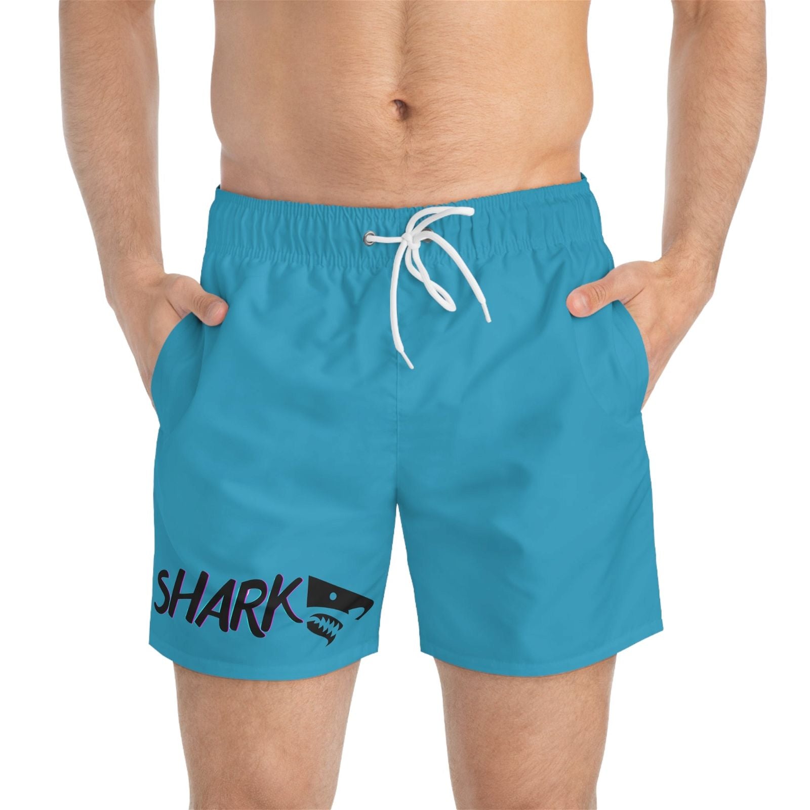 Bañador logotipo Shark Turquesa - 78glifestyle -  -  