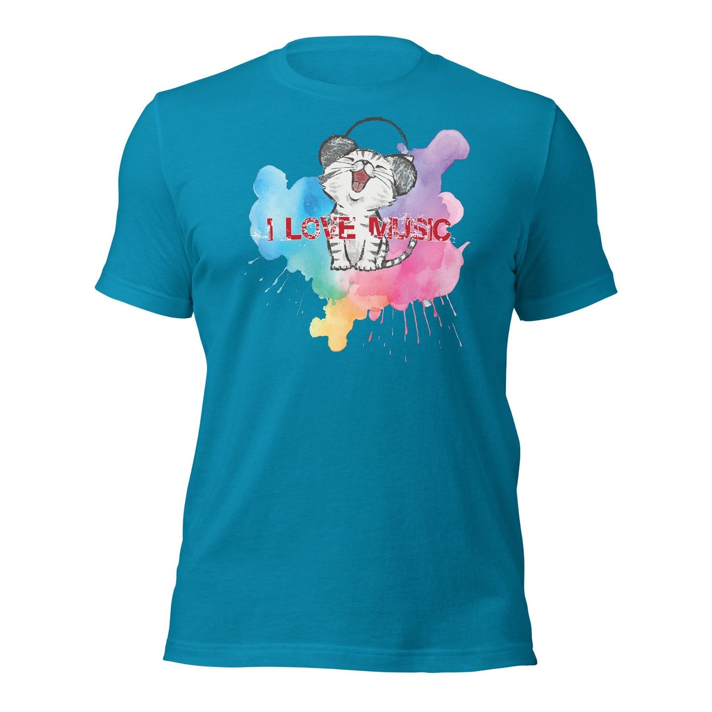 Camiseta I Love Music Cat - 78glifestyle -  -  