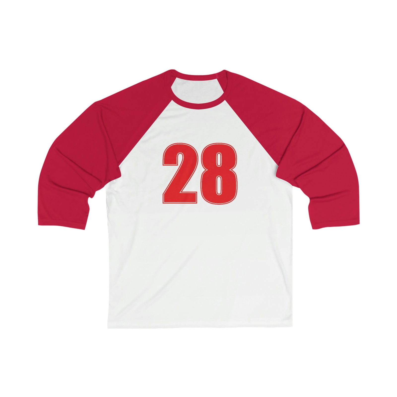 Camiseta de béisbol de manga 3\4 - 78glifestyle -  -  