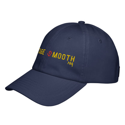 Detalle de la banda HeatGear® de la gorra Vintage Smooth blue